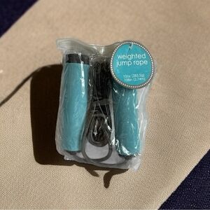 Lot of 2 NIP Weighted Jump Rope Tilt Grey Jump Ropes  Work Out Calorie Burning